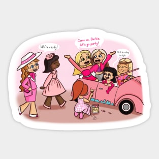 Barbie Girls Sticker